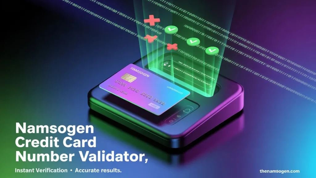 Why Use Card Validator By Namsogen?