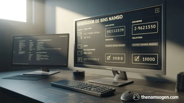 Generador de BINs Namso