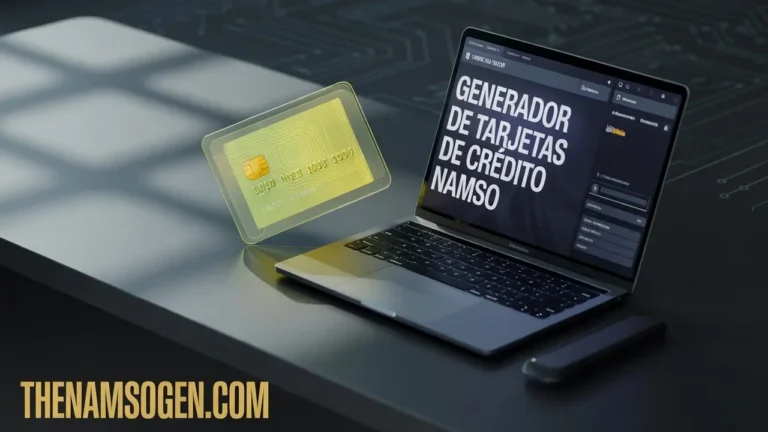 Generador de Tarjetas de Crédito Namso